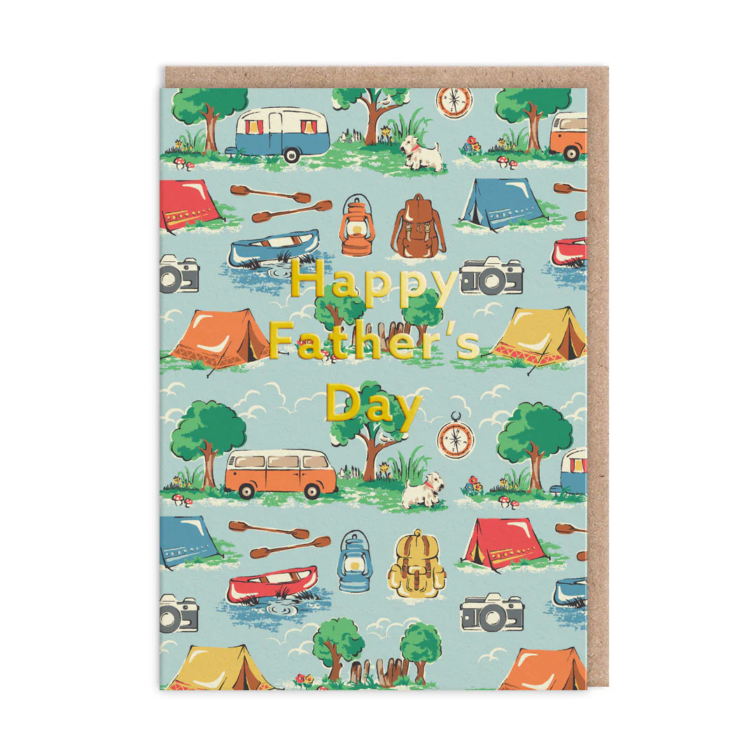 Camping Father's Day Card