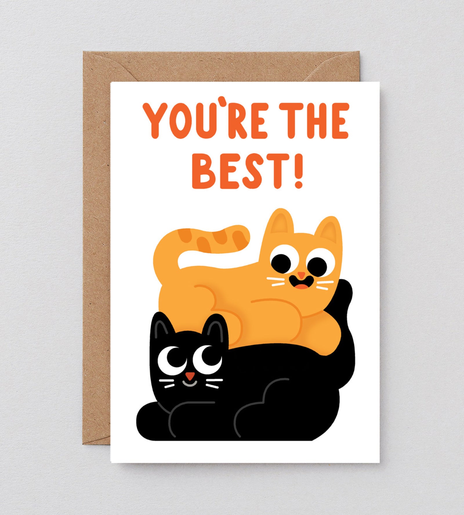 You're The Best Cat Card
