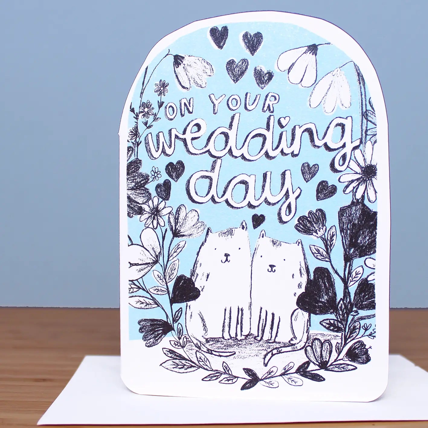 Cats Wedding Card