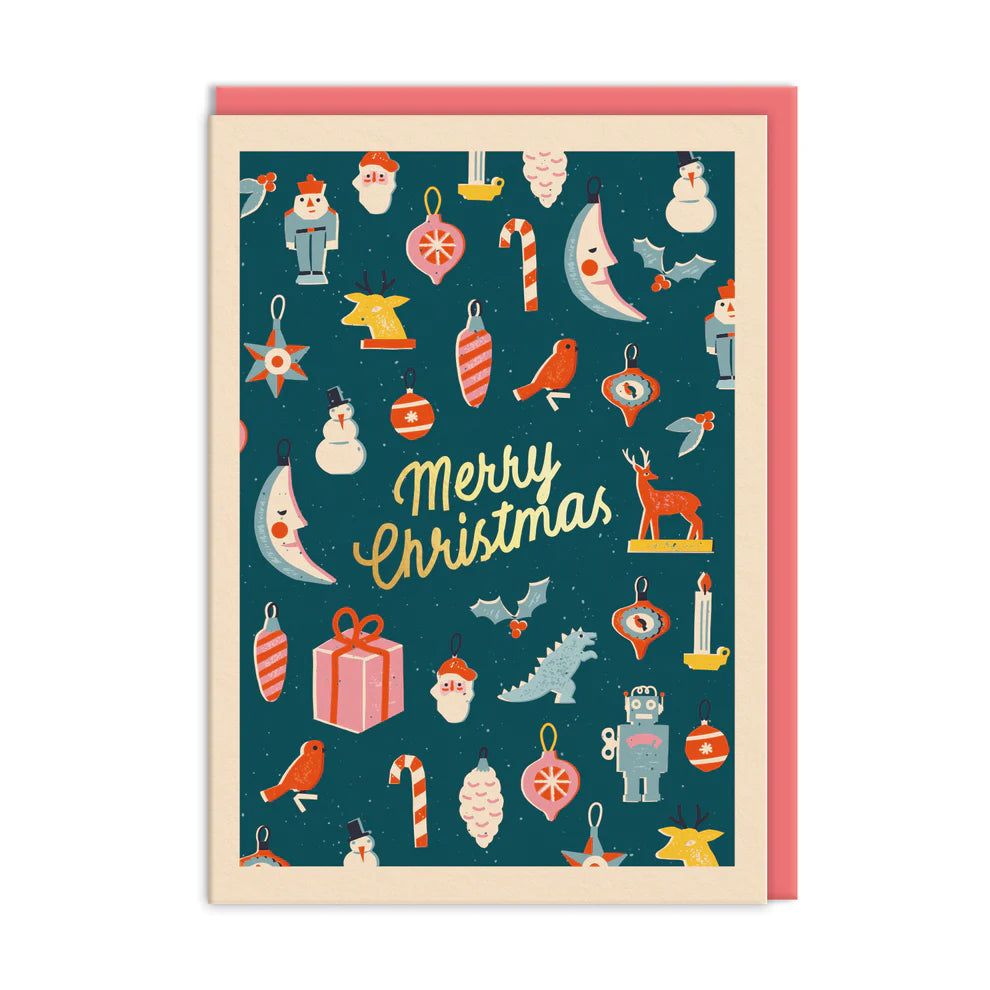 Pack Of 6 Icons Christmas Cards