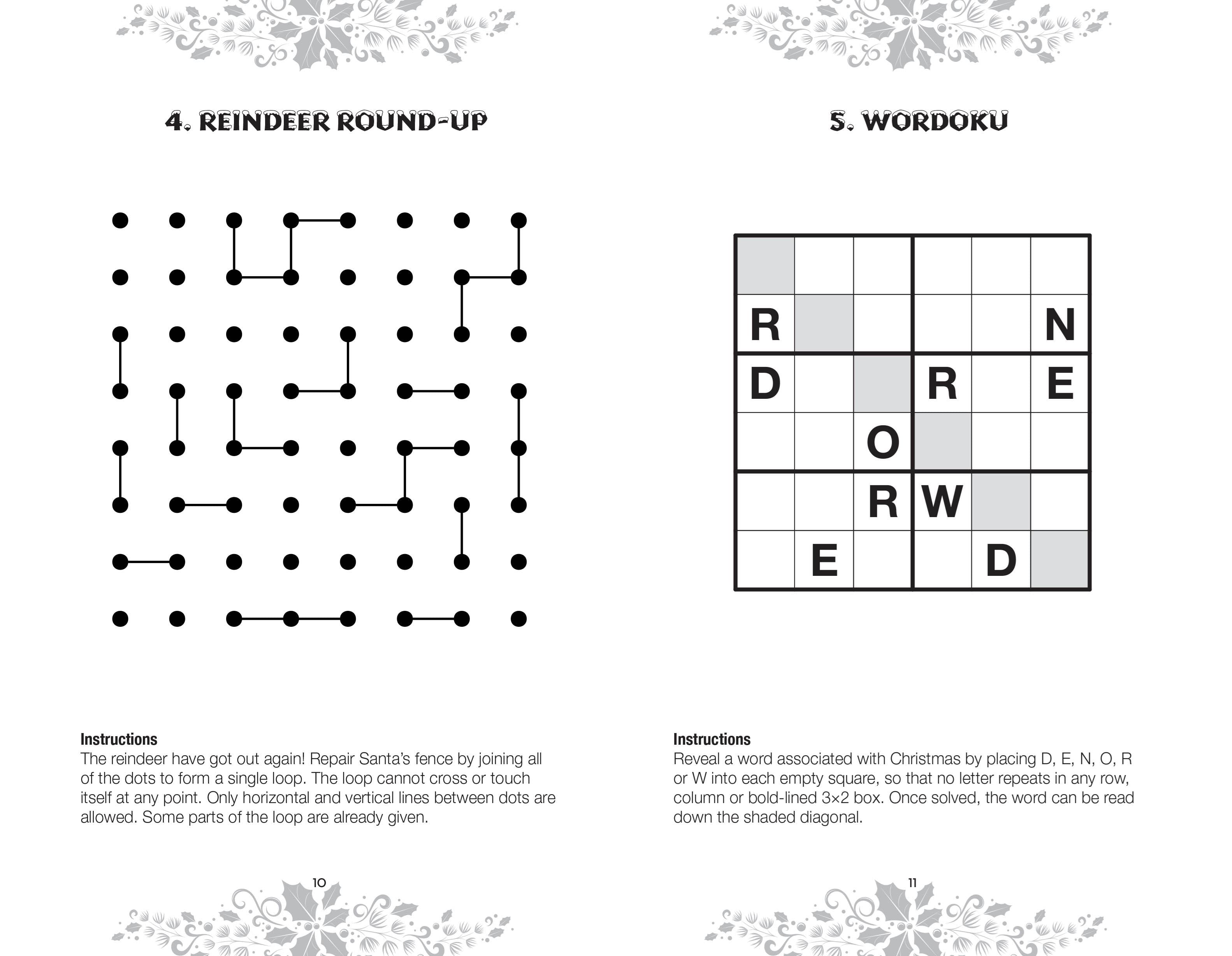 Christmas Puzzle Book