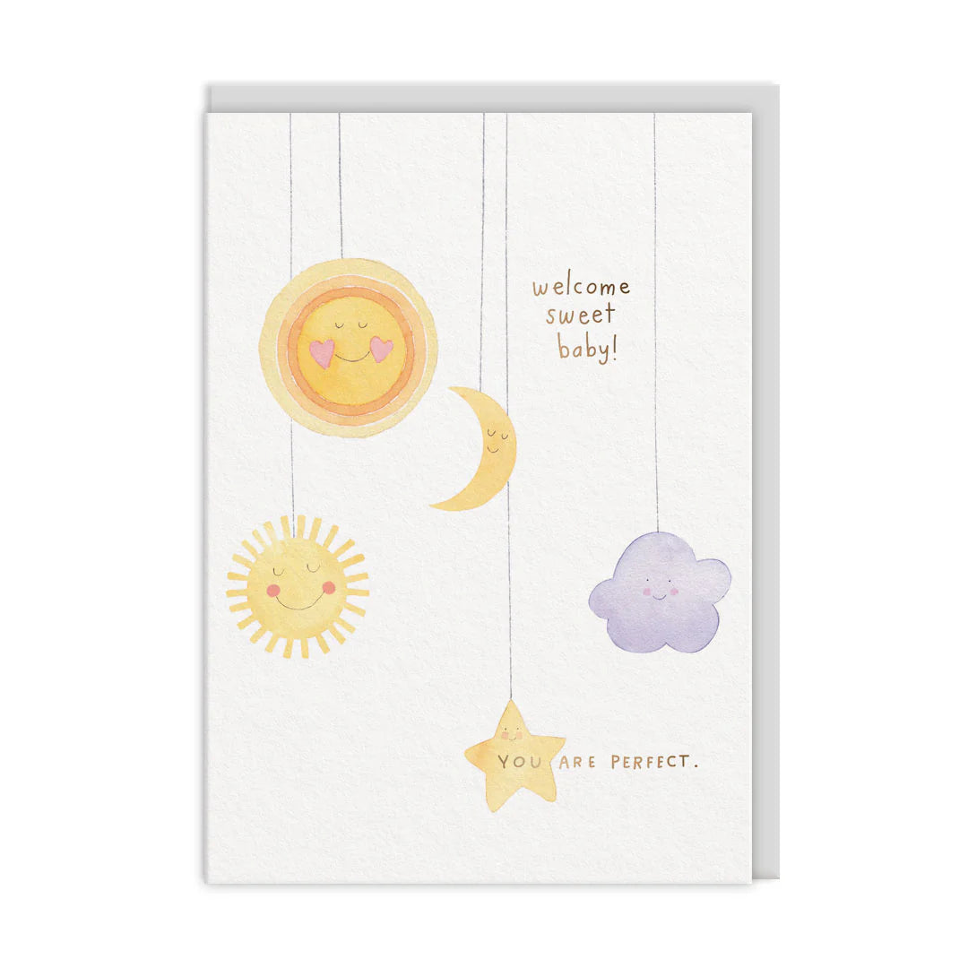 Welcome Sweet Baby Card