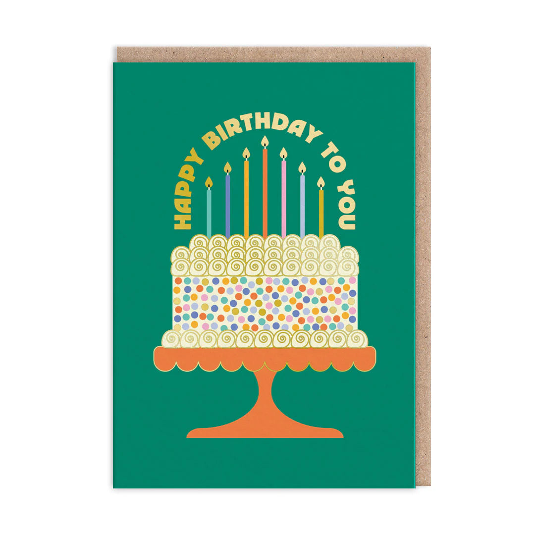 Celebration Cake Birthday Card