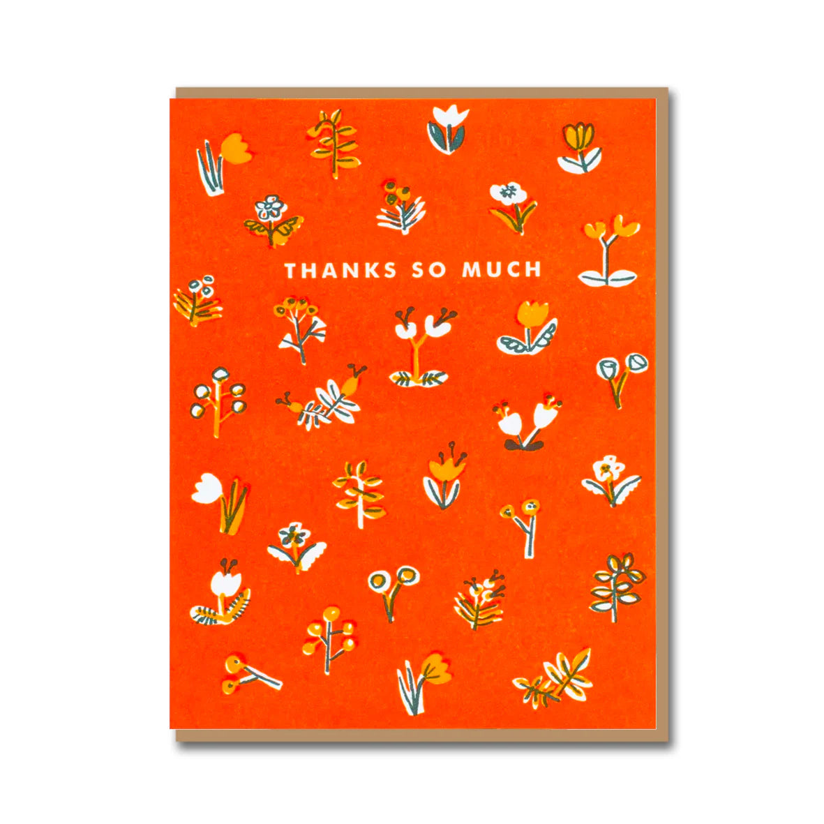 Little Flowers Thank You Card