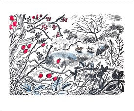 Winter Walks Blank Card
