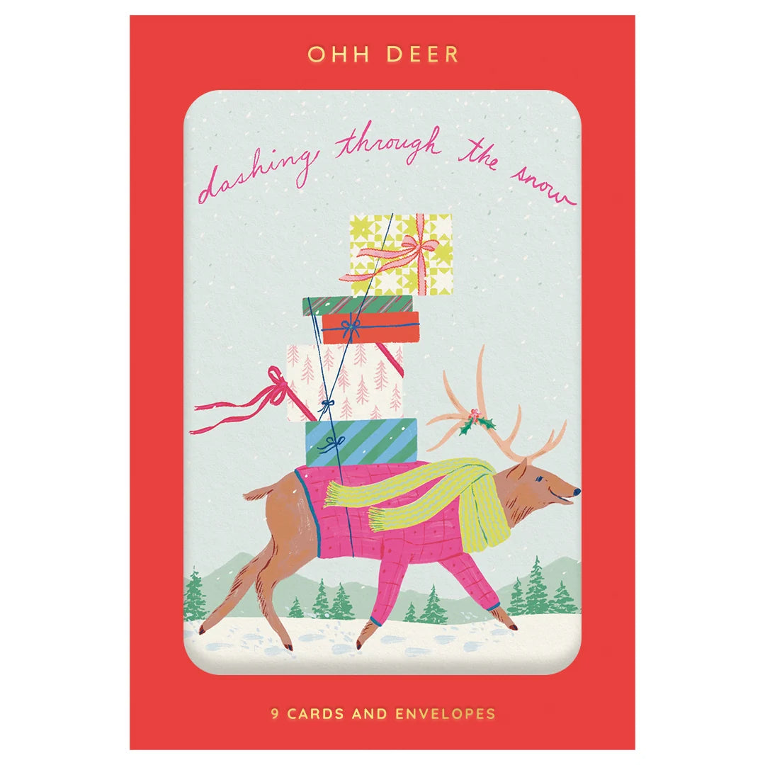Christmas Critters Charity Christmas Cards (Pack of 9)