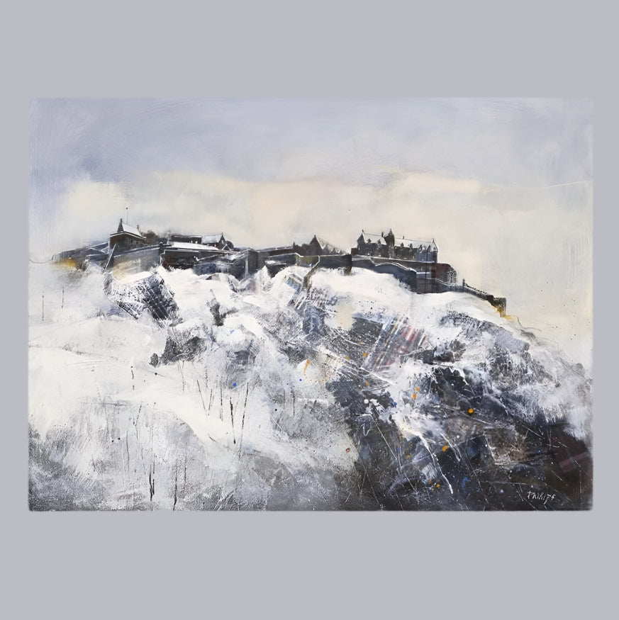 Edinburgh Castle Art Print