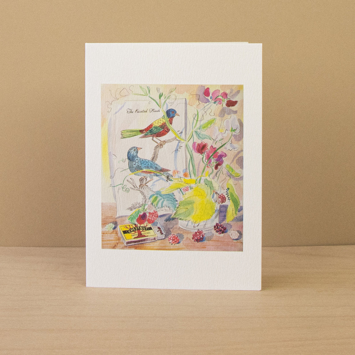 Pack Of 10 The Painted Finch & The Swallow Tail'd Hawk Notecards & Envelopes