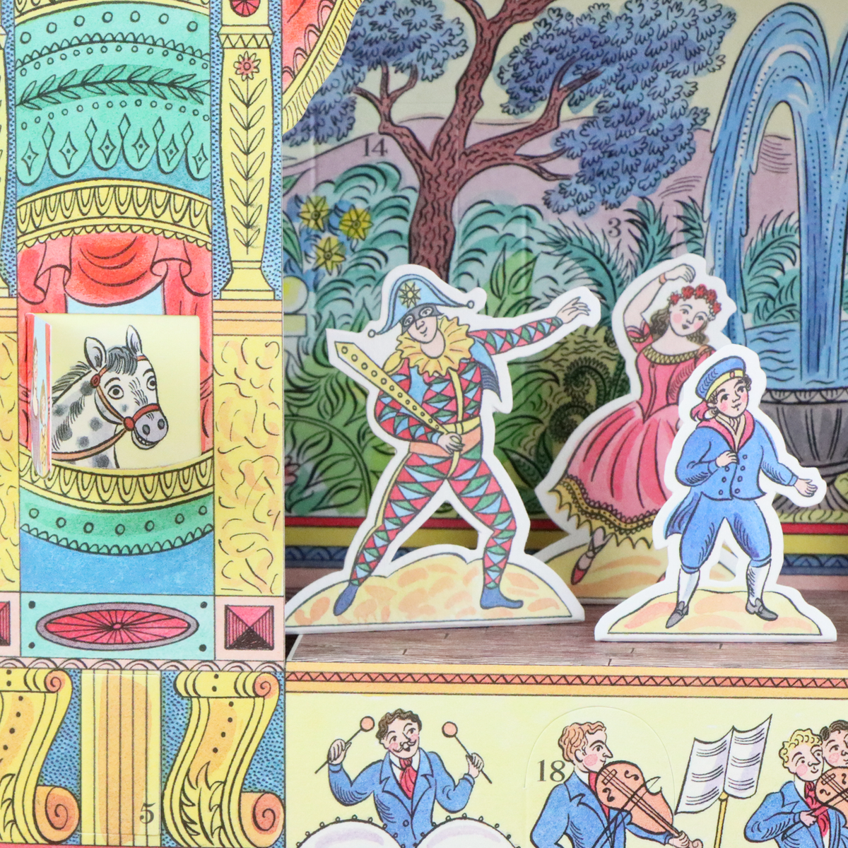 Pantomime Advent Calendar by Emily Sutton
