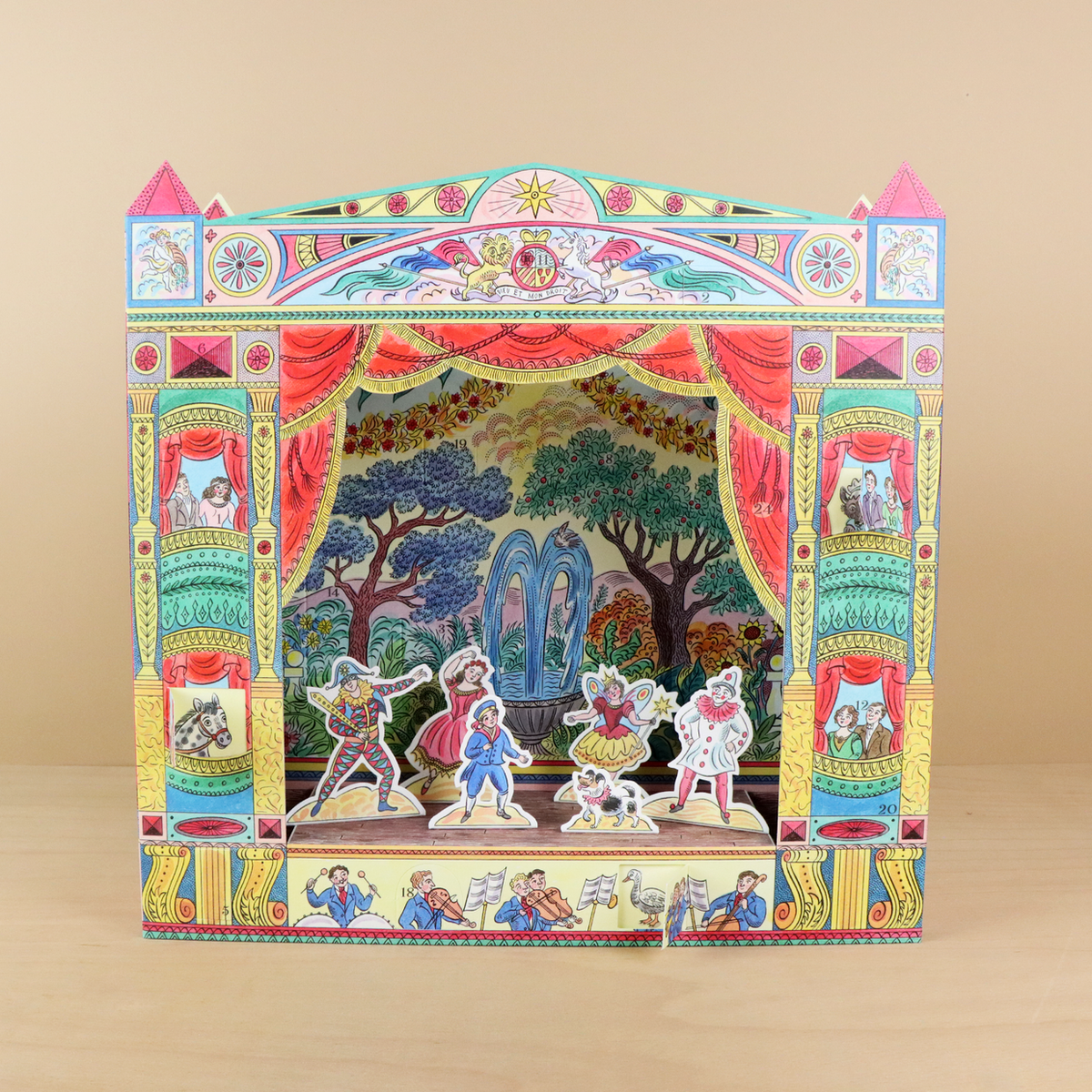 Pantomime Advent Calendar by Emily Sutton