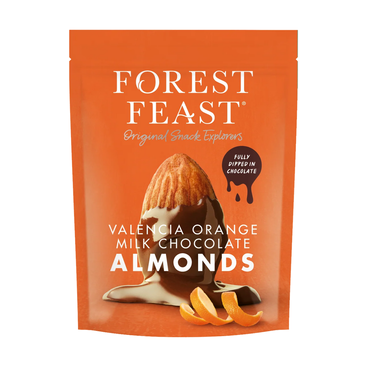 Valencia Orange Milk Chcocolate Almonds