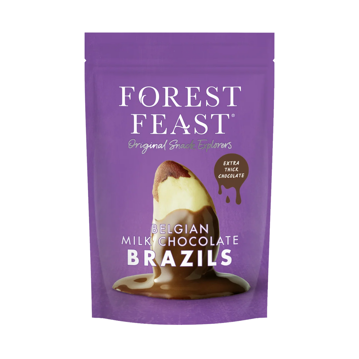 Belgian Milk Chocolate Brazils