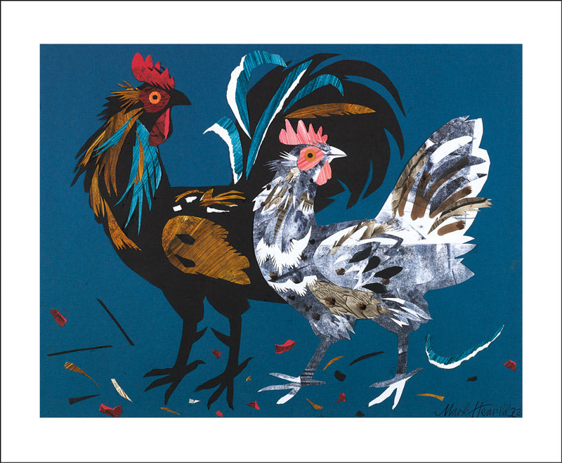 Fine Fowl Blank Card