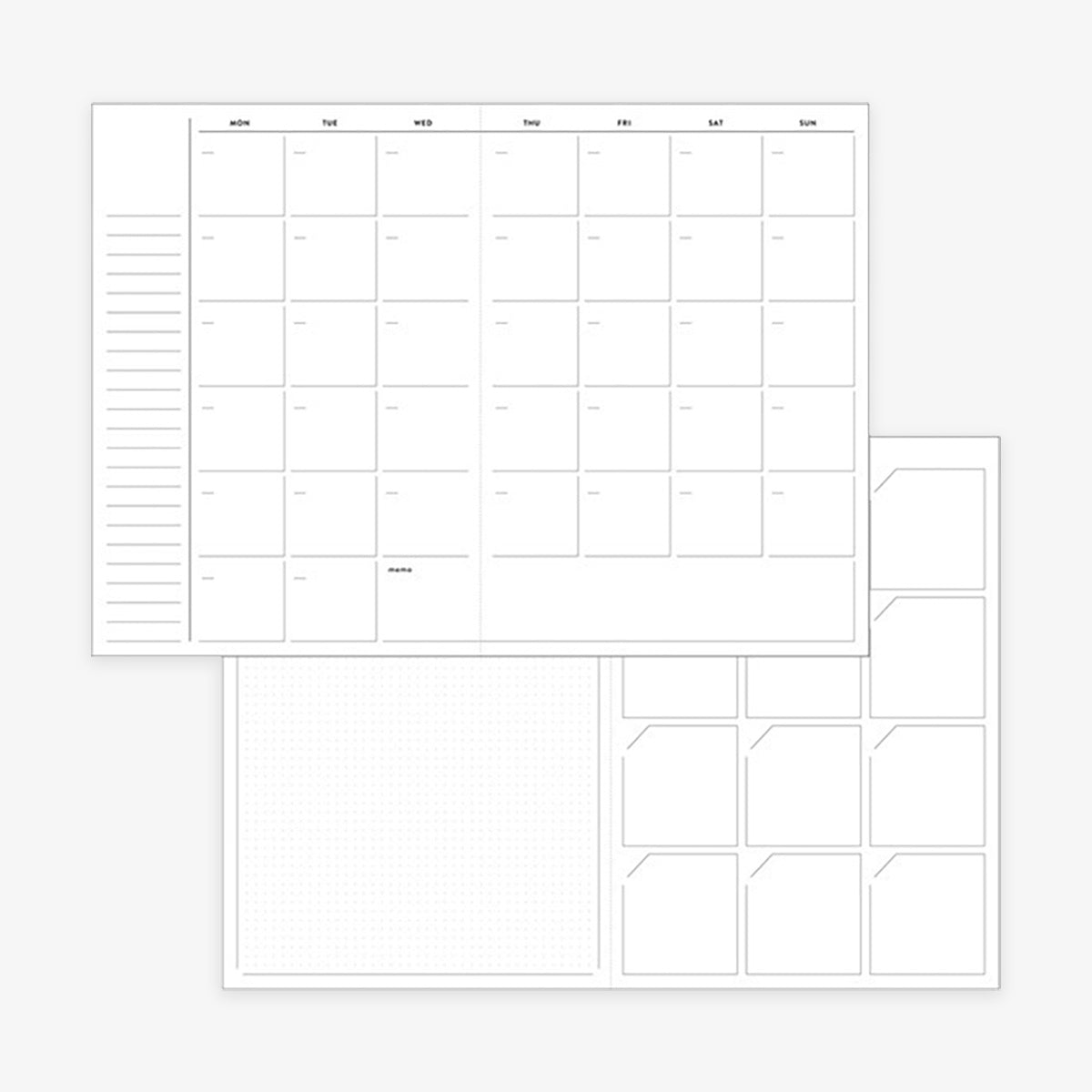 Find & Notice Weekly Planner - Pale Blue