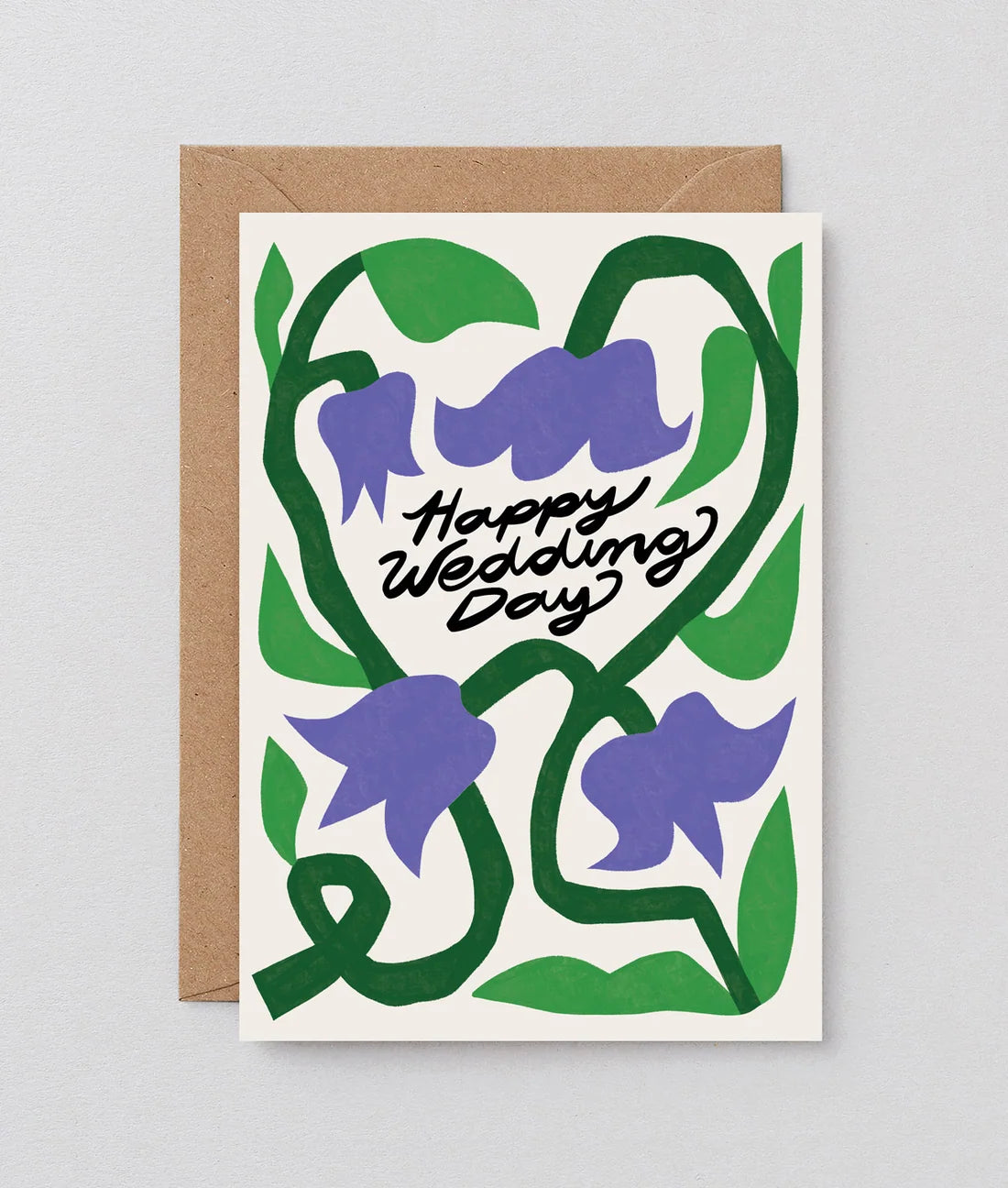 Flowers Wedding Card