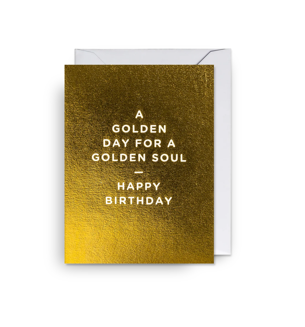 Golden Day Mini Birthday Card