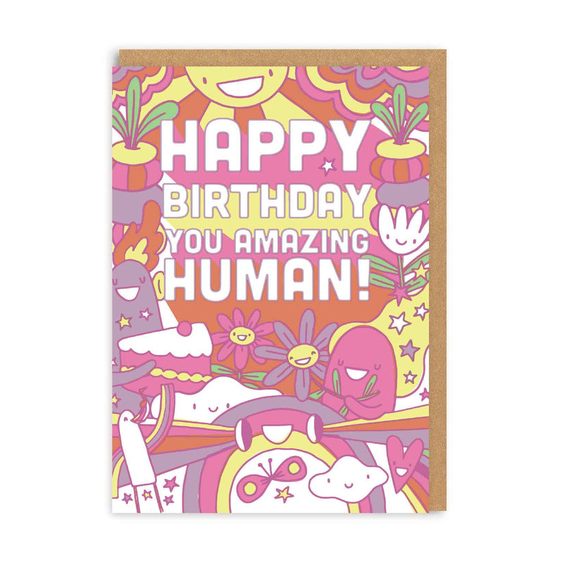 You Amazing Human Birthday Card By Ohh Deer | Curiouser