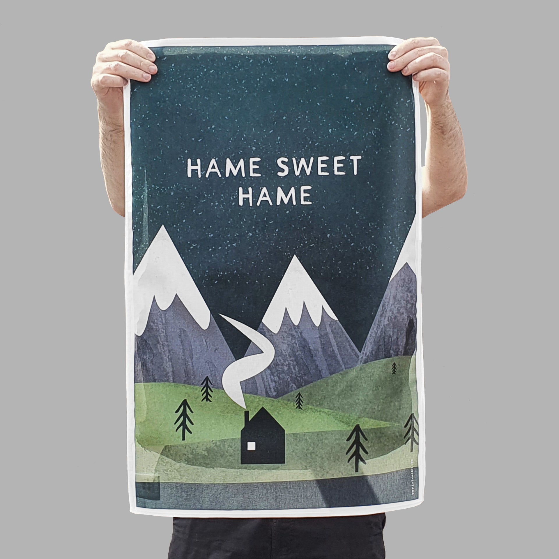 Hame Sweet Hame Tea Towel