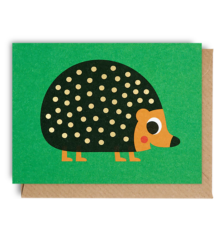 Hedgehog Mini Card