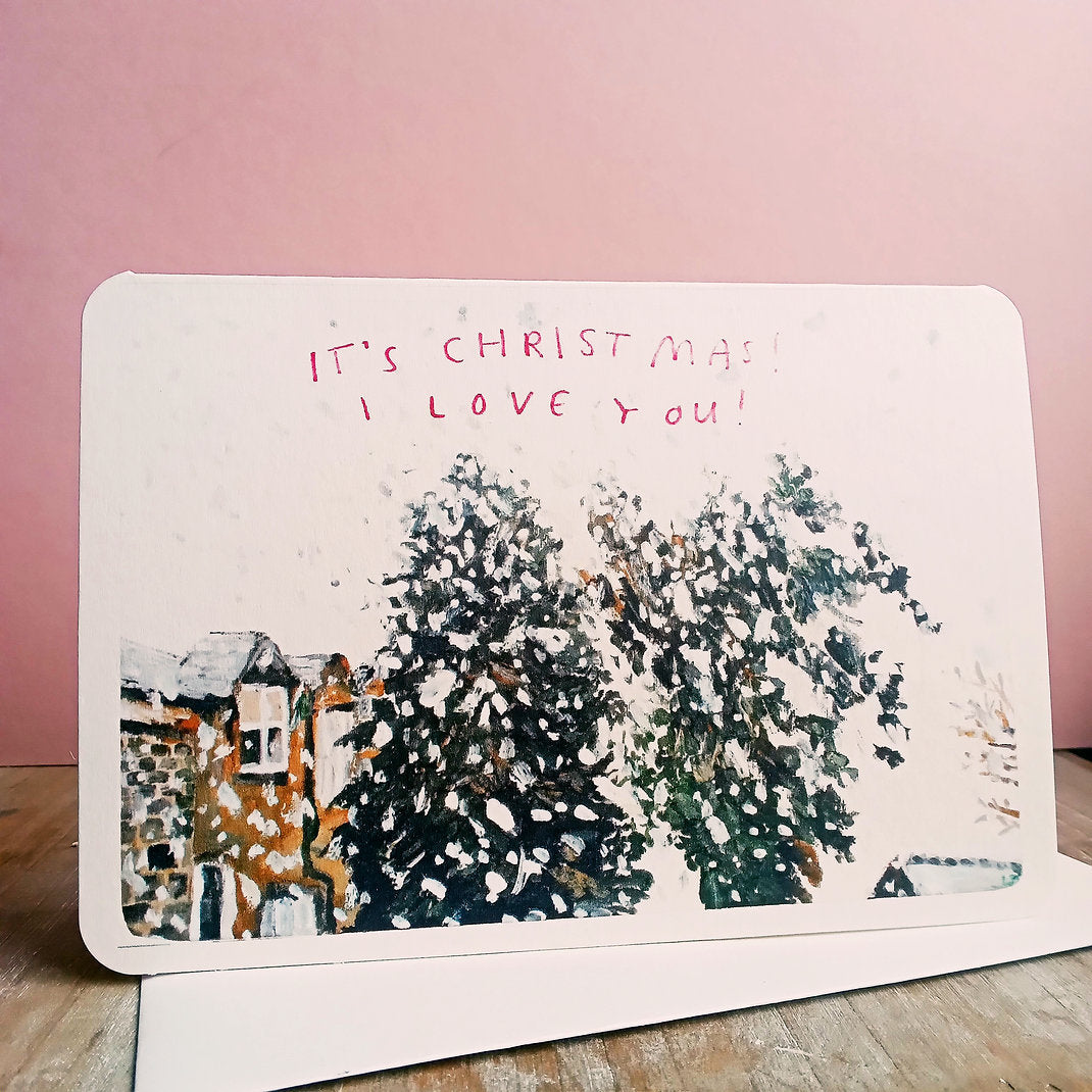 I Love You Christmas Card