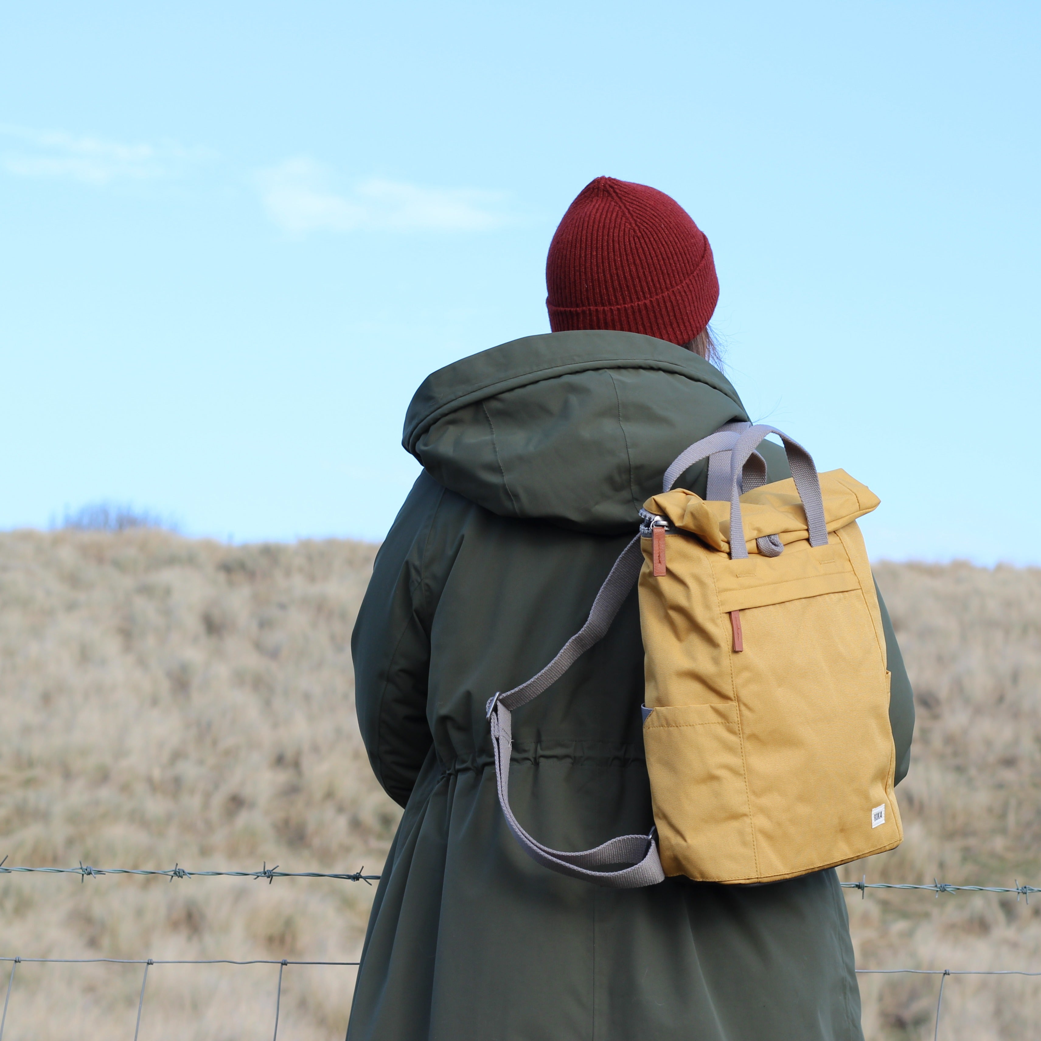 Medium Flax Sustainable Finchley Backpack