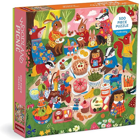 Woodland Picnic - 500 Piece Puzzle