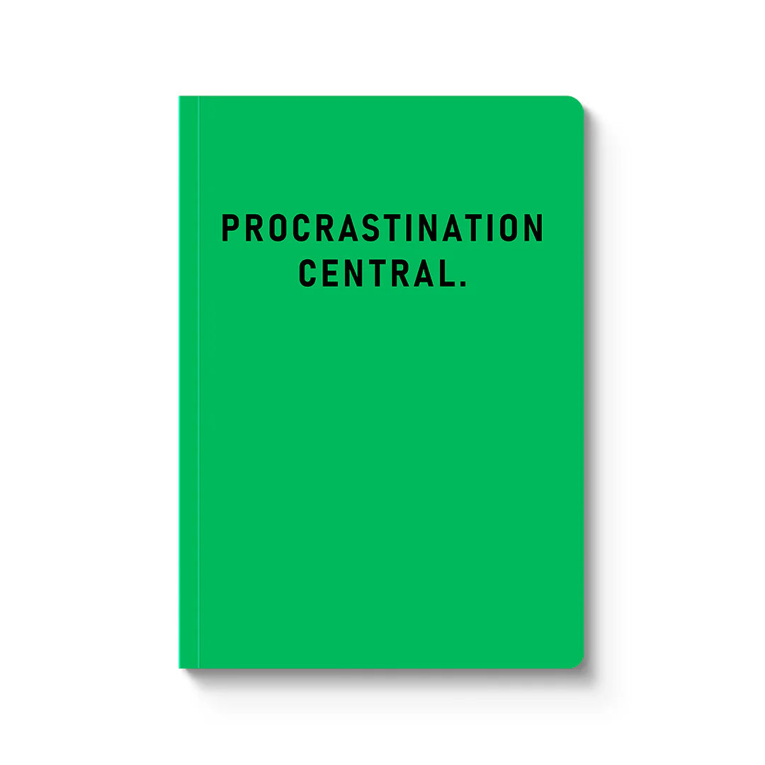 Procastination Central To Do Notebook