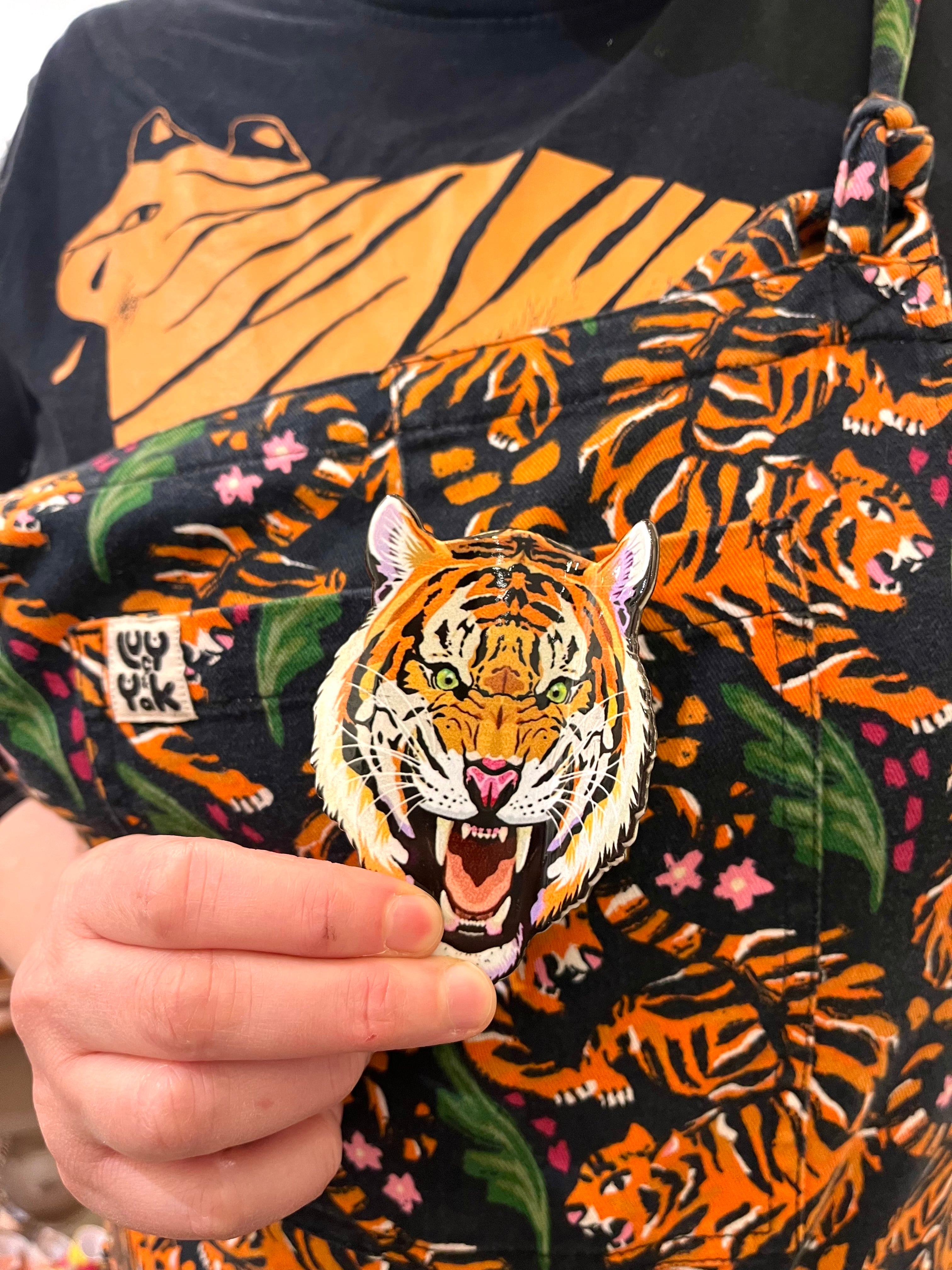 Tiger Hair Clip