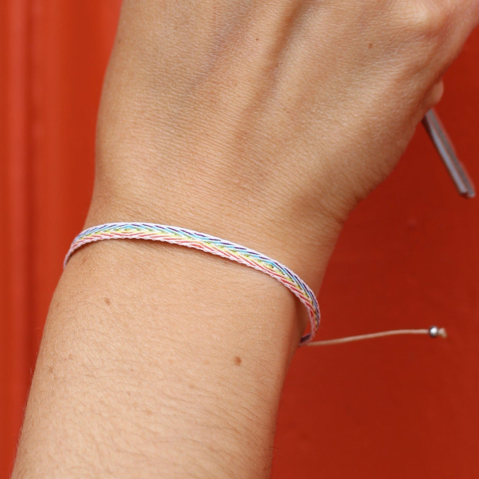 Rainbow Woven Bracelet