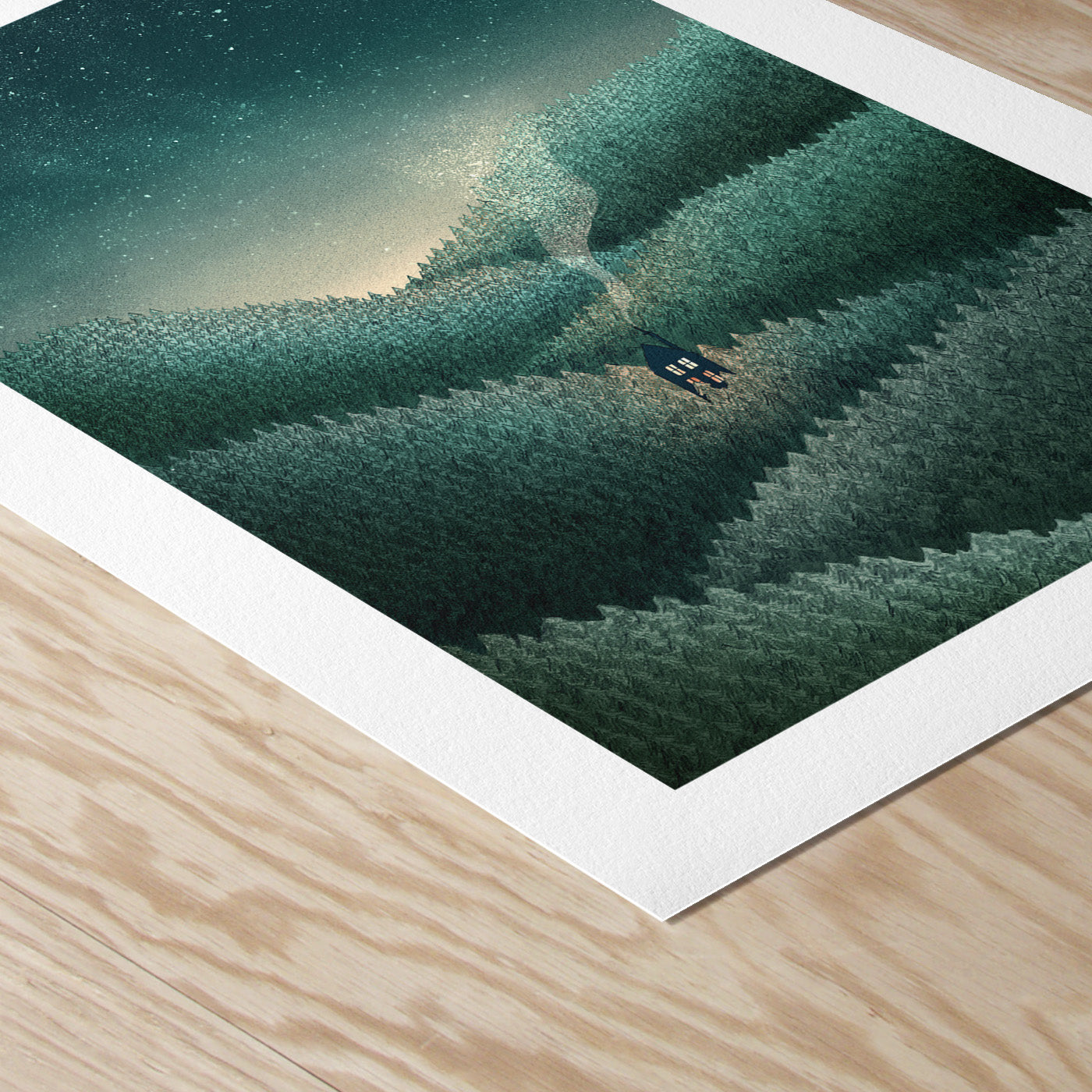A4 In The PInes Art Print