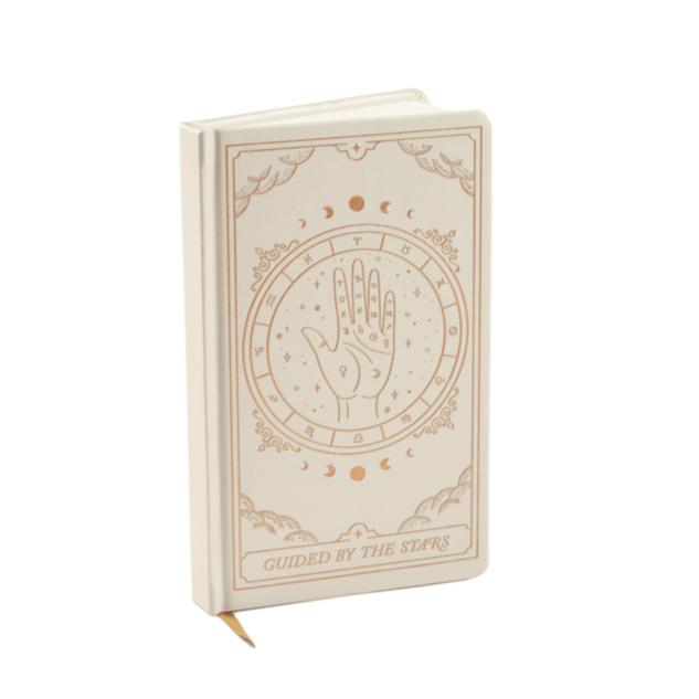 White Zodiac Bookcloth Journal