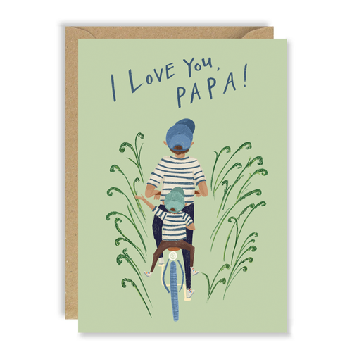 I Love You Papa Father's Day Card