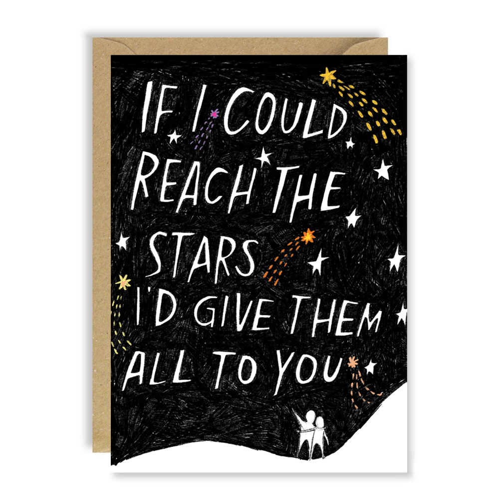 Reach For The Stars Valentines Card