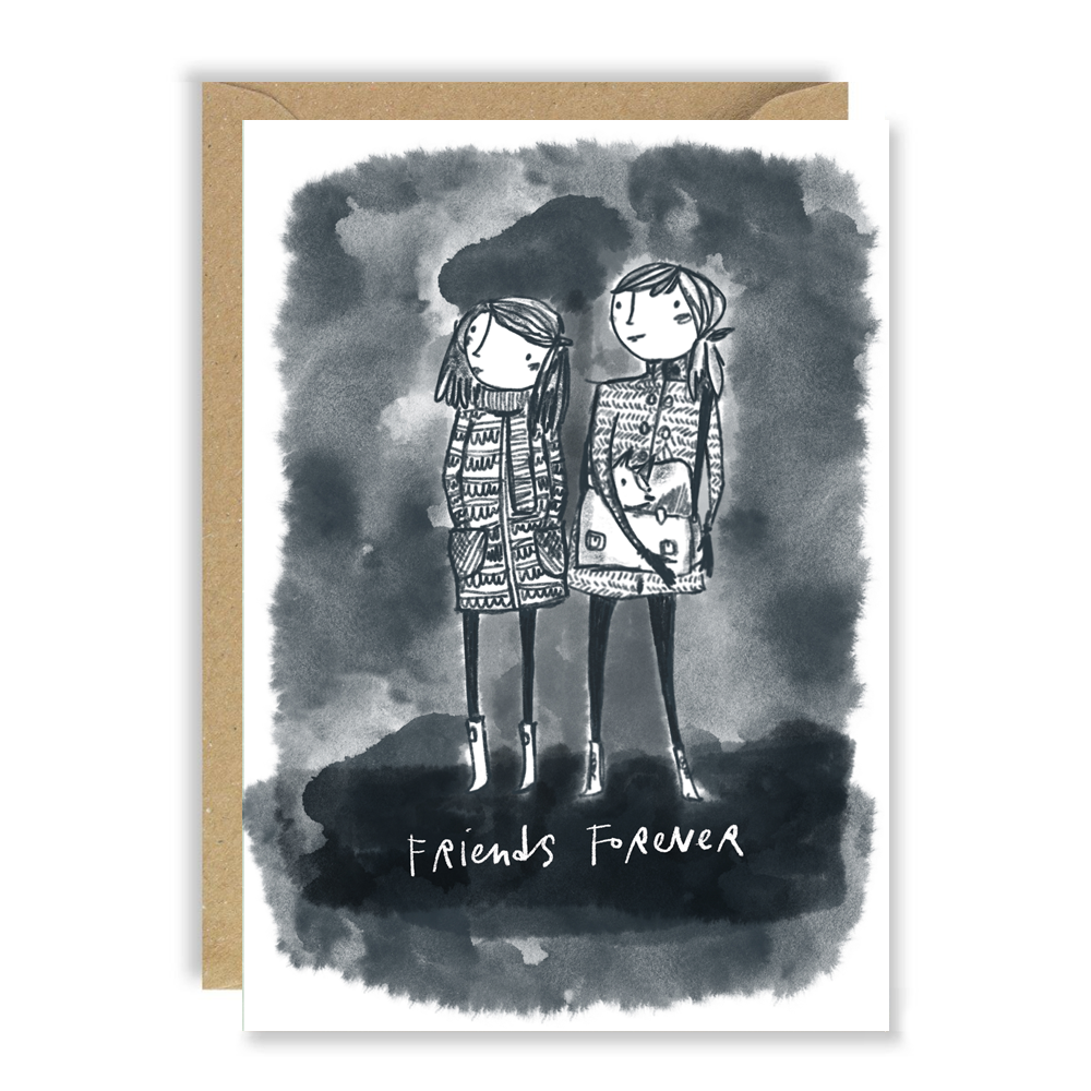 Forever Friends Blank Card