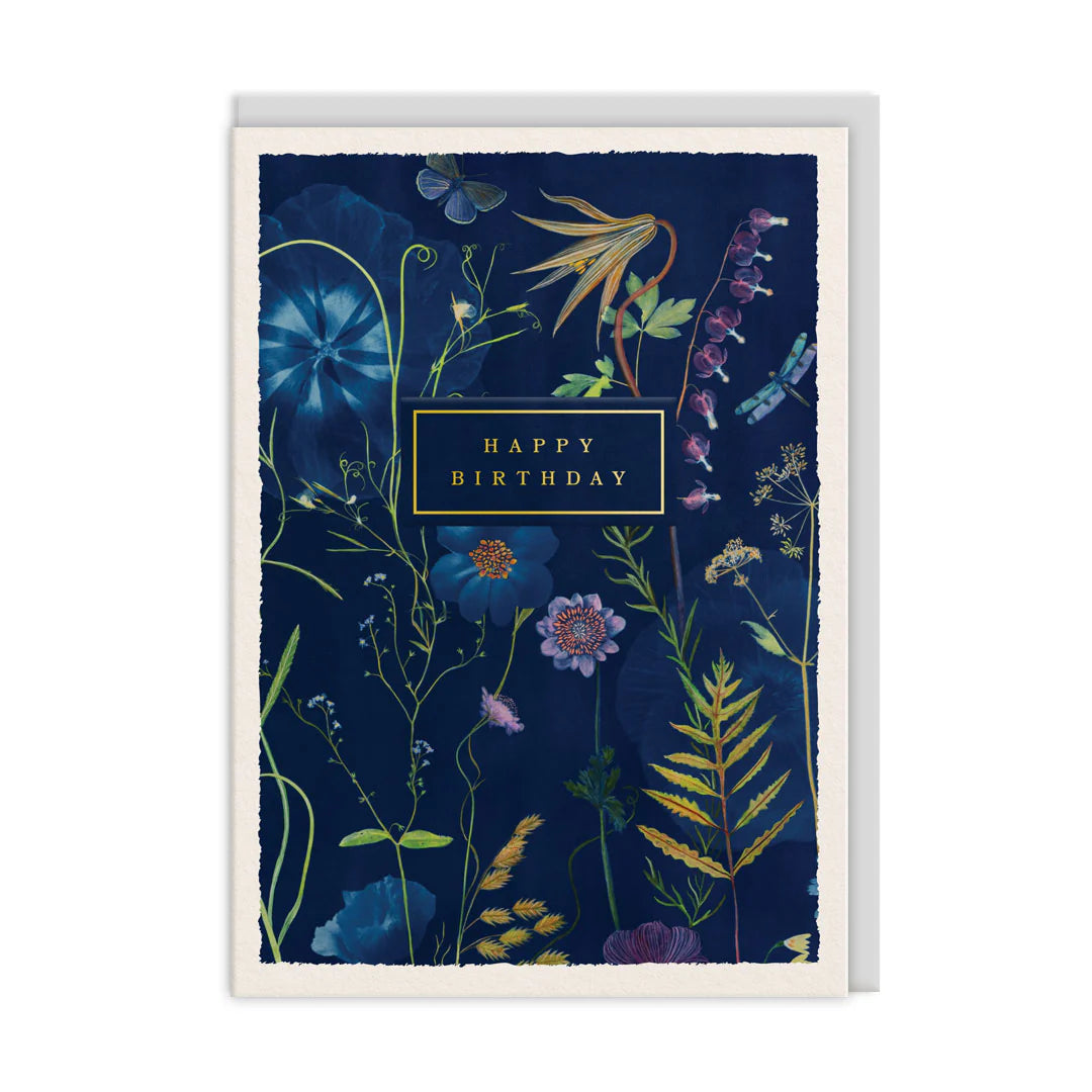 Birthday Forget Me Nots Card