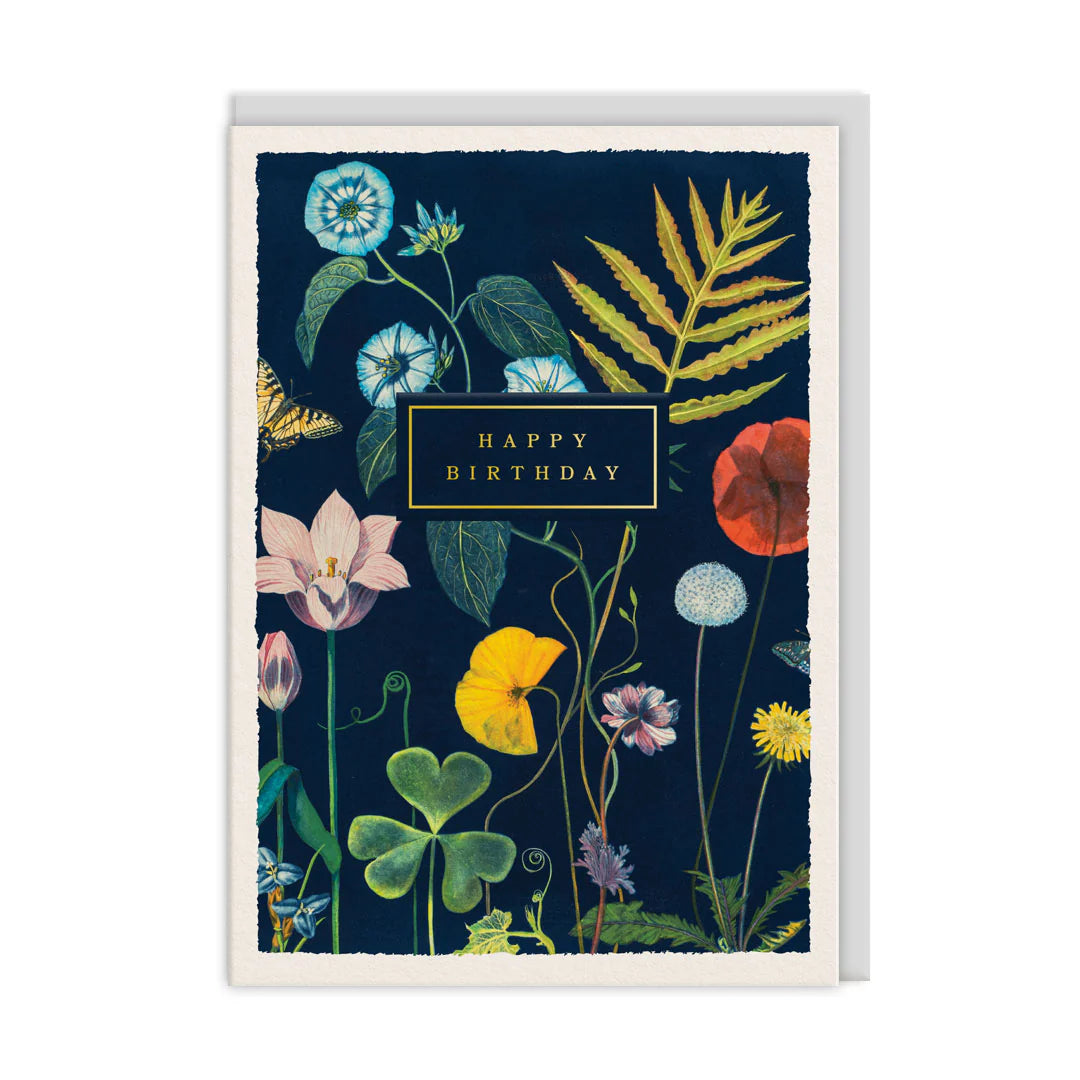 Birthday Poppies Card
