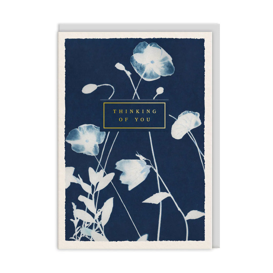 Thinking of You Botanical Sympathy Card