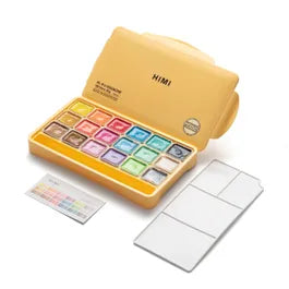 Twin Cup Gouache Paint Set (12 Colours)