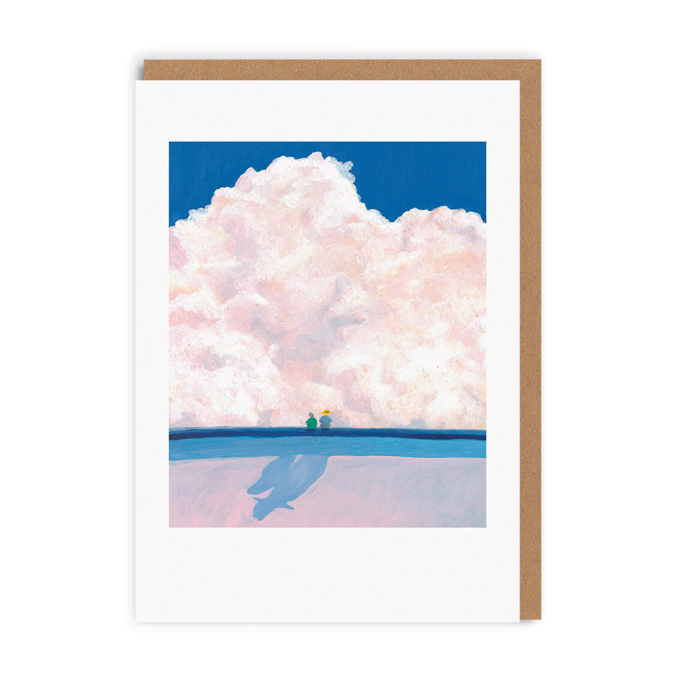 Blue Sky Landscape Blank Card