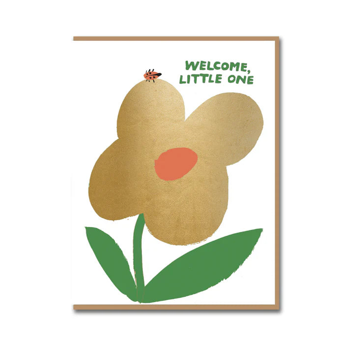 Ladybird New Baby Card