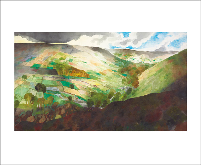 Landscape, Dartmoor Blank Card