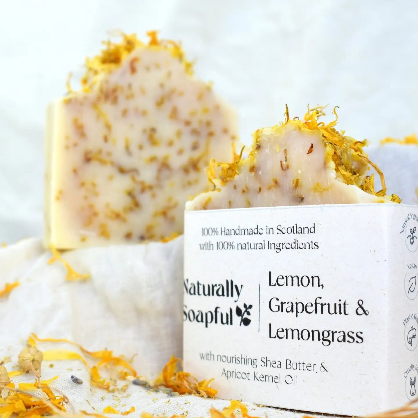 Lemon, Grapefruit & Lemongrass Natural Soap Bar