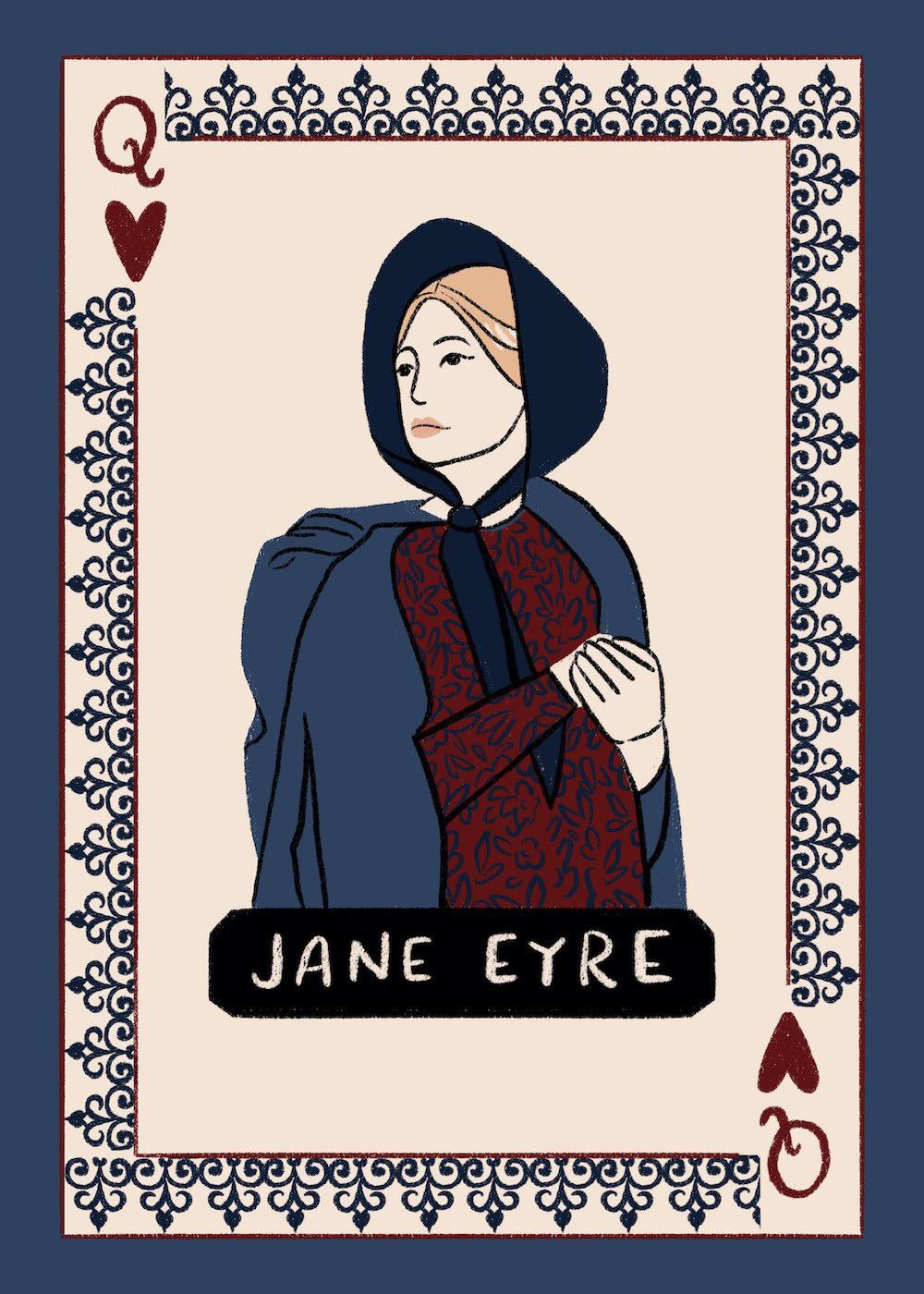 Literary Suits - Gothic Collection Playing Cards