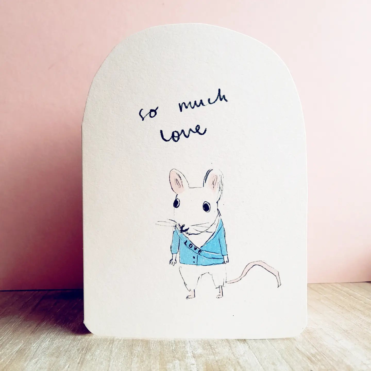 Love Mouse Card