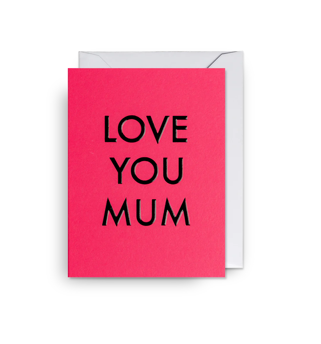 Love You Mum Mini Mother's Day Card