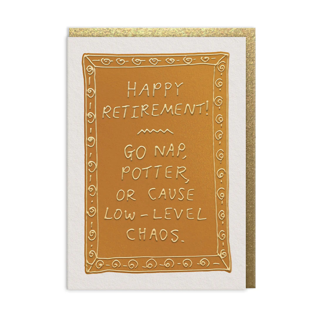 Low Level Chaos Retirement Card