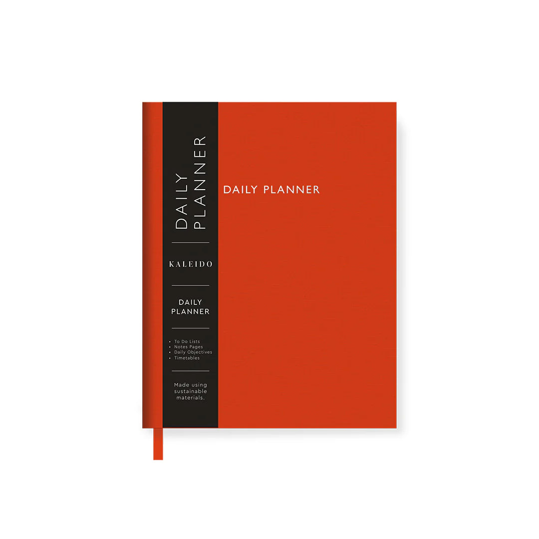 Orange Daily Planner