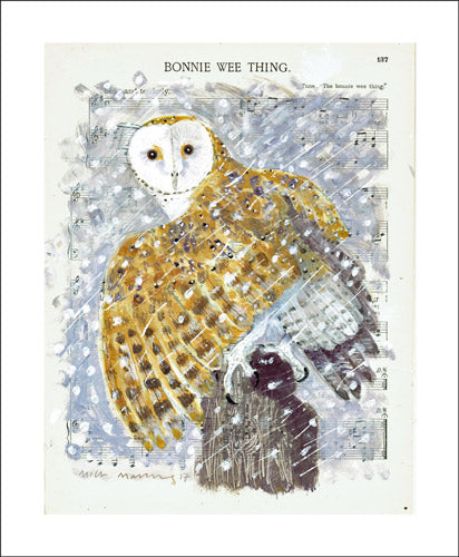 Bonnie Wee Thing Blank Card