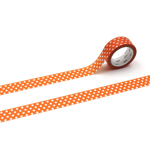 Dot Deep Orange MT Washi Tape