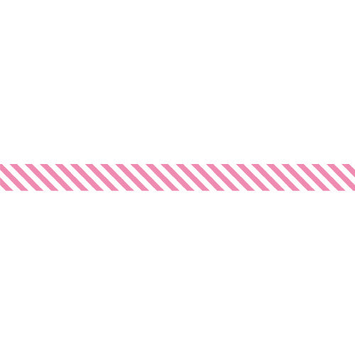 Stripe Aurora Pink MT Washi Tape